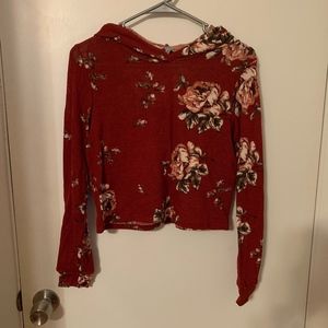 Floral hoodie